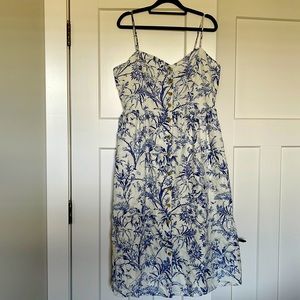 NWOT H&M Linen Blend Sundress. Large.